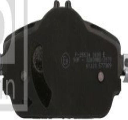 FEBI 16988 BRAKE PAD SET DISC BRAKE Front