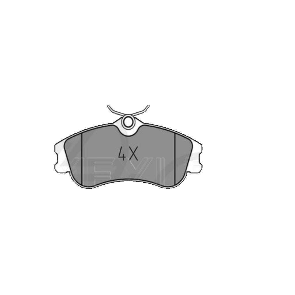 Front MEYLE GERMANY 025 233 4619 Brake Pad Set, disc brake for CITROËN,PEUGEOT