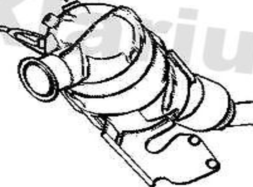 Klarius catalyst & dpf combined fits BMW 116d 118d 318d 2.0td man 390696