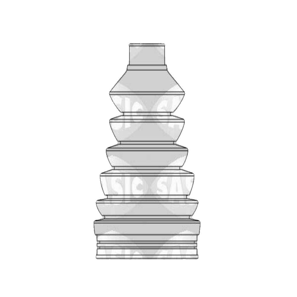 Transmission End SASIC 1906023 Bellow Set, drive shaft for AUDI,SEAT,SKODA,VW