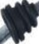 FEBI 175924 CABLE PULL PARKING BRAKE Front