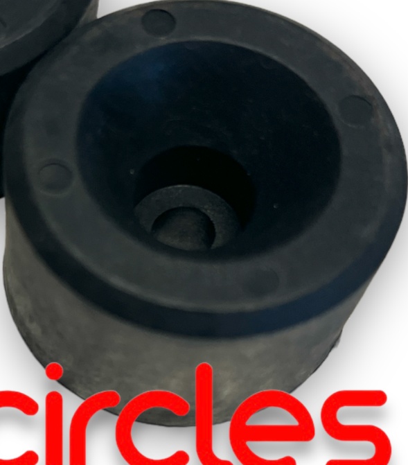 BLACK REPLACEMENT PIT BIKE SUPERMOTO SUMO CRASH BOBBINS 140cc 160cc