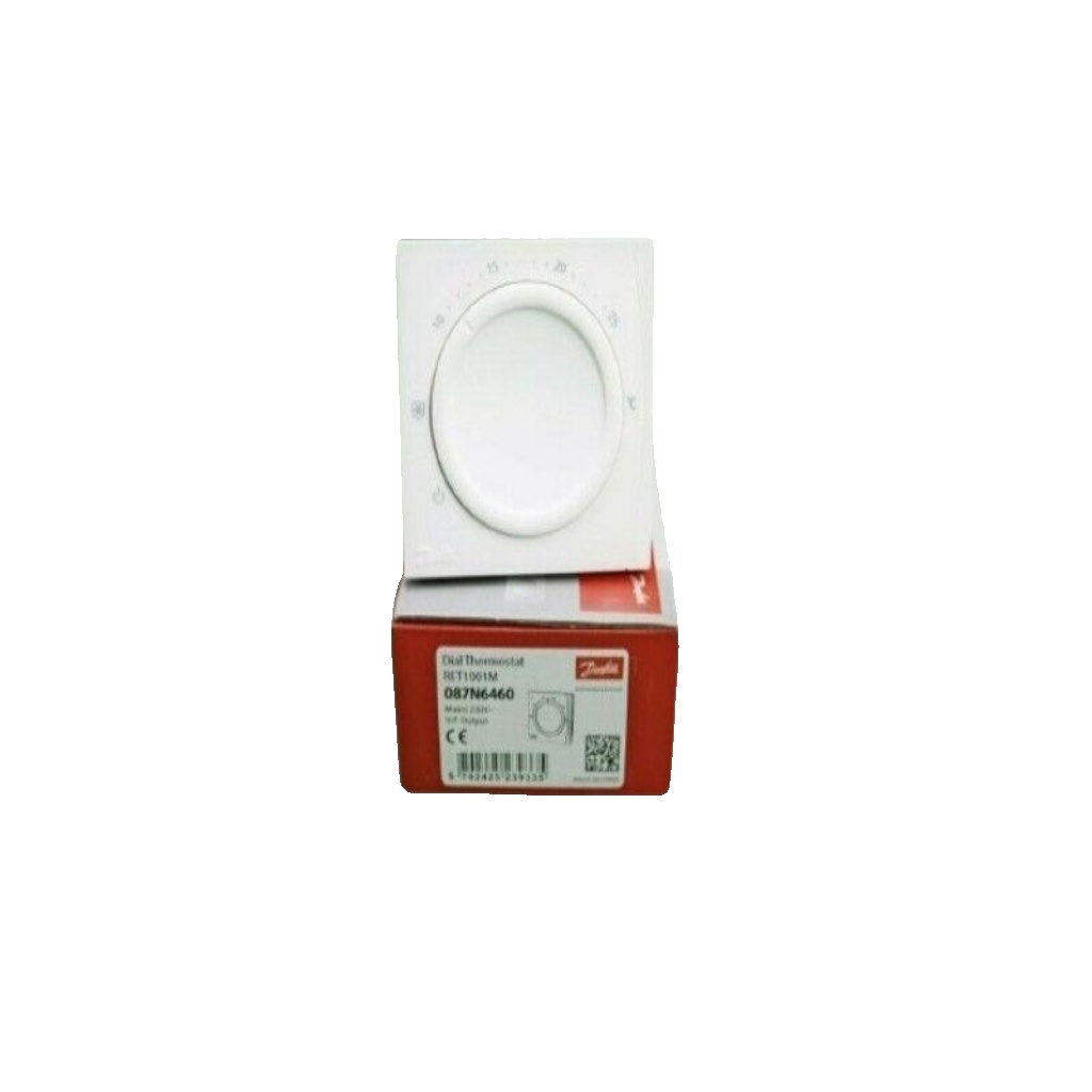 Danfoss RET1001M Mains 230V Dial Thermostat (Replaces RET1000MS) 087N6460 NEW