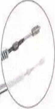 Original A.B.S. Cable Pull Parking Brake K19166 for MG Rover