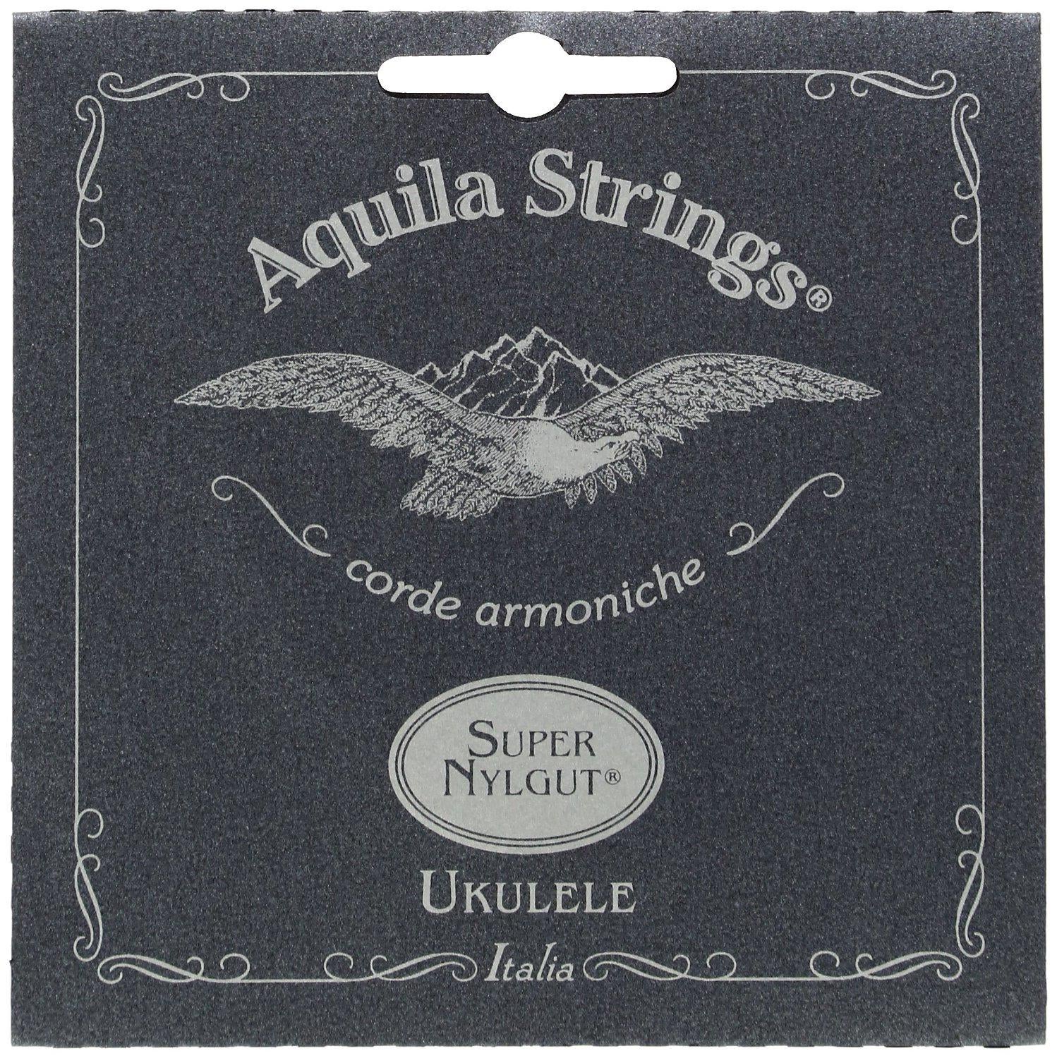 AQUILA TENOR UKULELE STRINGS - SUPER NYLGUT - GCEA HIGH G TUNING - 106U