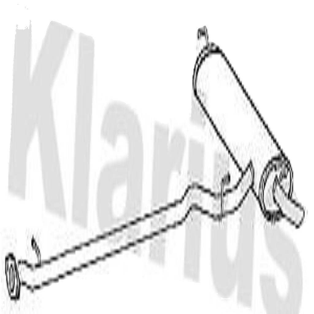 Klarius box with tail pipe fits Nissan qashqai+2 1.5 08-13 DN747J