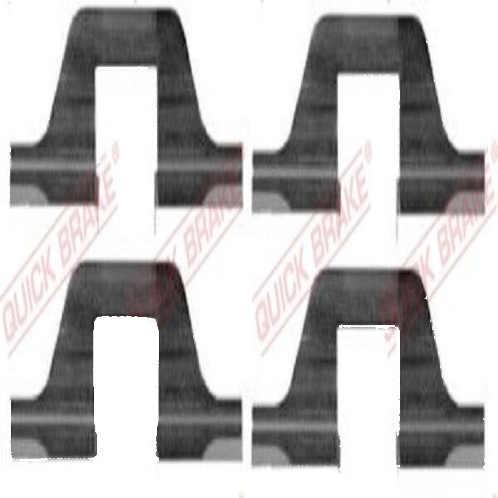 Rear QUICK BRAKE 109-1263 Accessory Kit, disc brake pad for ,FORD,SEAT,SKODA,VW