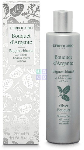 L'erbolario Argento Bouquet D' Bagnoschiuma 250 Ml