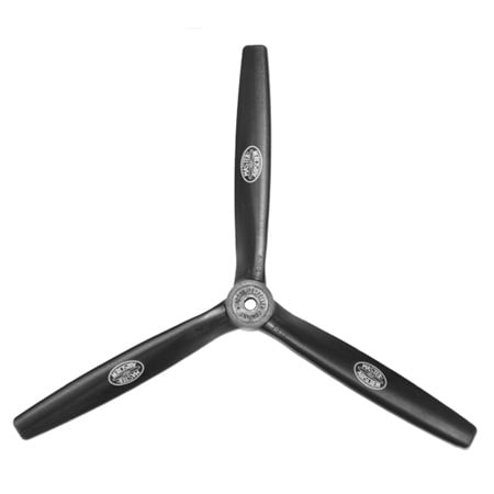 Master Airscrew 3-Blade - 8x6 Propeller Reverse Pusher For RC Aeroplane