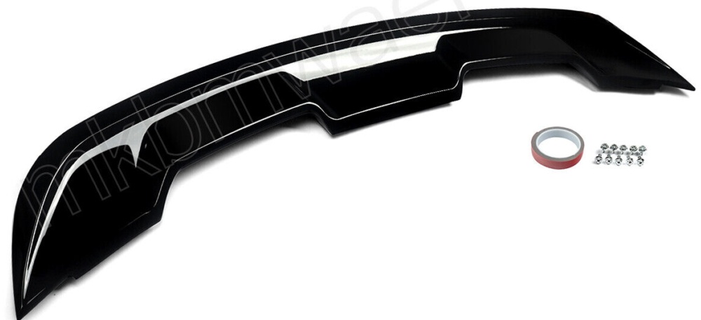 Rear Spoiler Wing For Ford Mustang 2015-2022 Performance GT500 Style Gloss Black