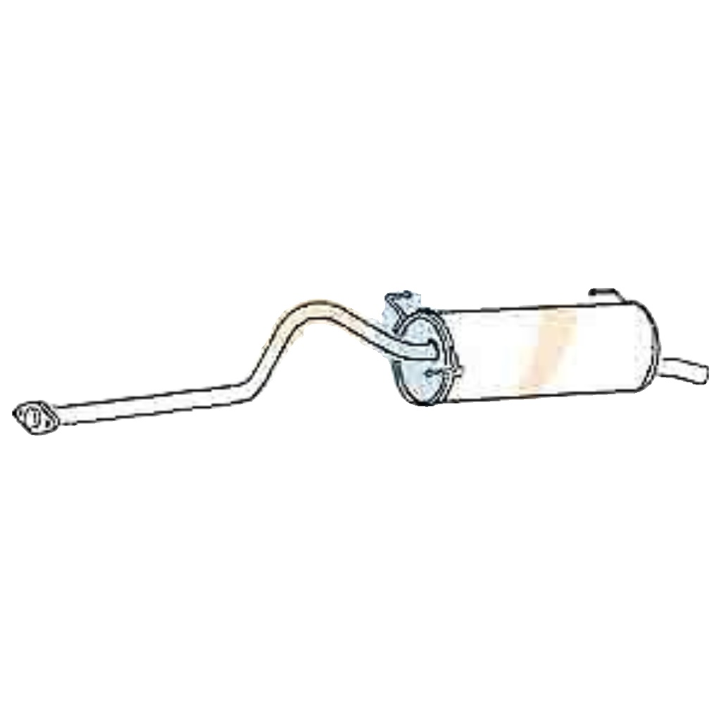 Klarius TY551C Exhaust Rear Box PREVIA 2.4               90-93