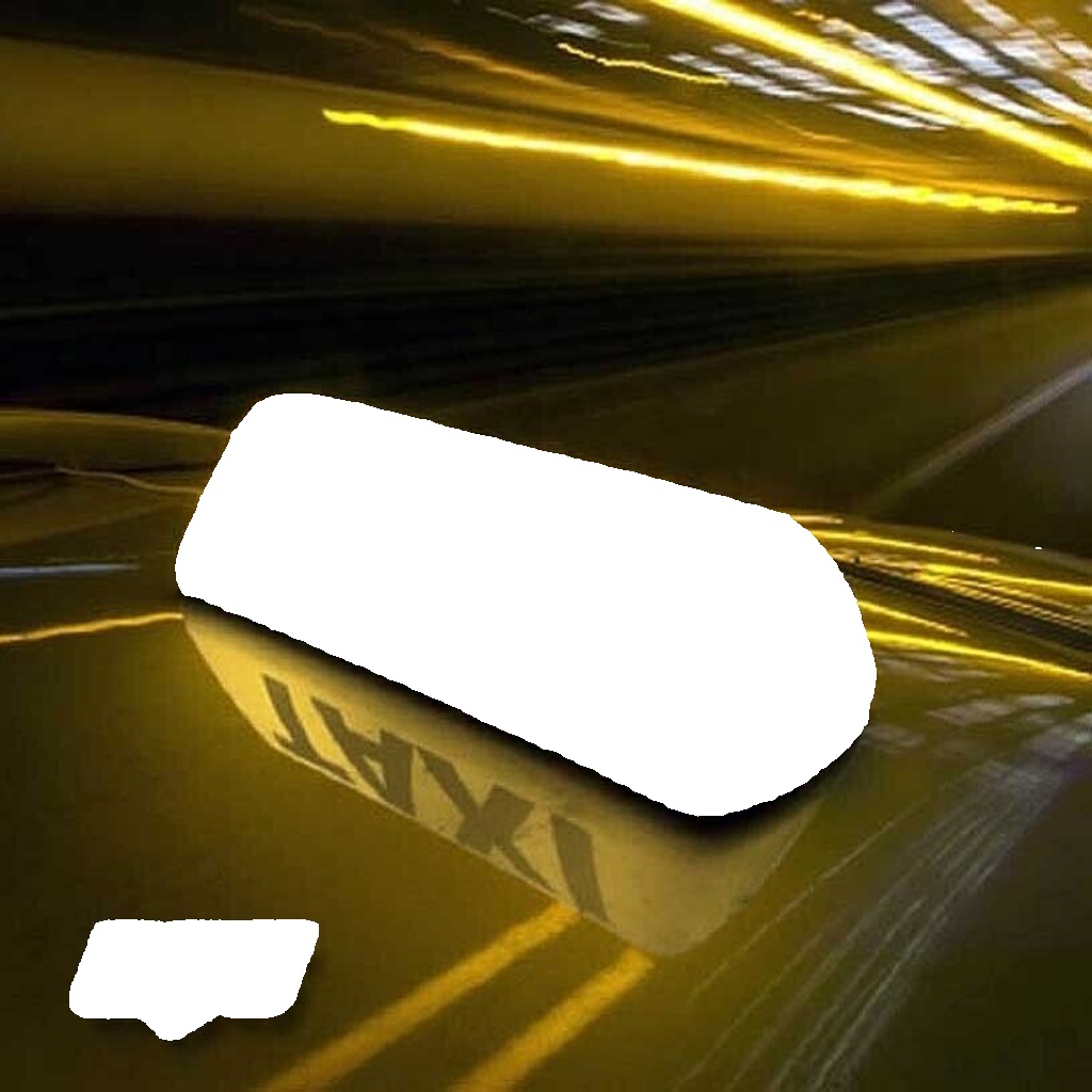 14"" 360mm Amber Yellow LED Magnetic Taxi Roof Sign Light Taxi Meter Topsign Cab