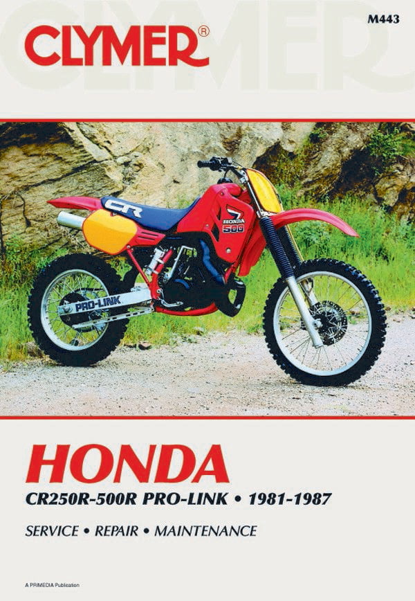 Honda CR250R-500R Pro-Link Motorcycle (1981-1987) Service Repair Manual - Image 3