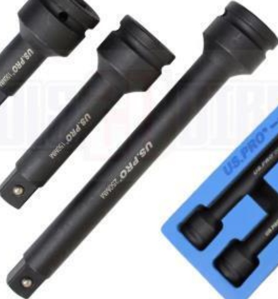 US PRO Tools 3pc 3/4"" dr Impact Extension Bar Set, Bars For Sockets NEW 3950