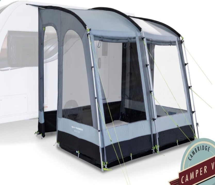 KAMPA DOMETIC RALLY 330 CLASSIC POLED CARAVAN PORCH AWNING +FREE REAR POLES 2026