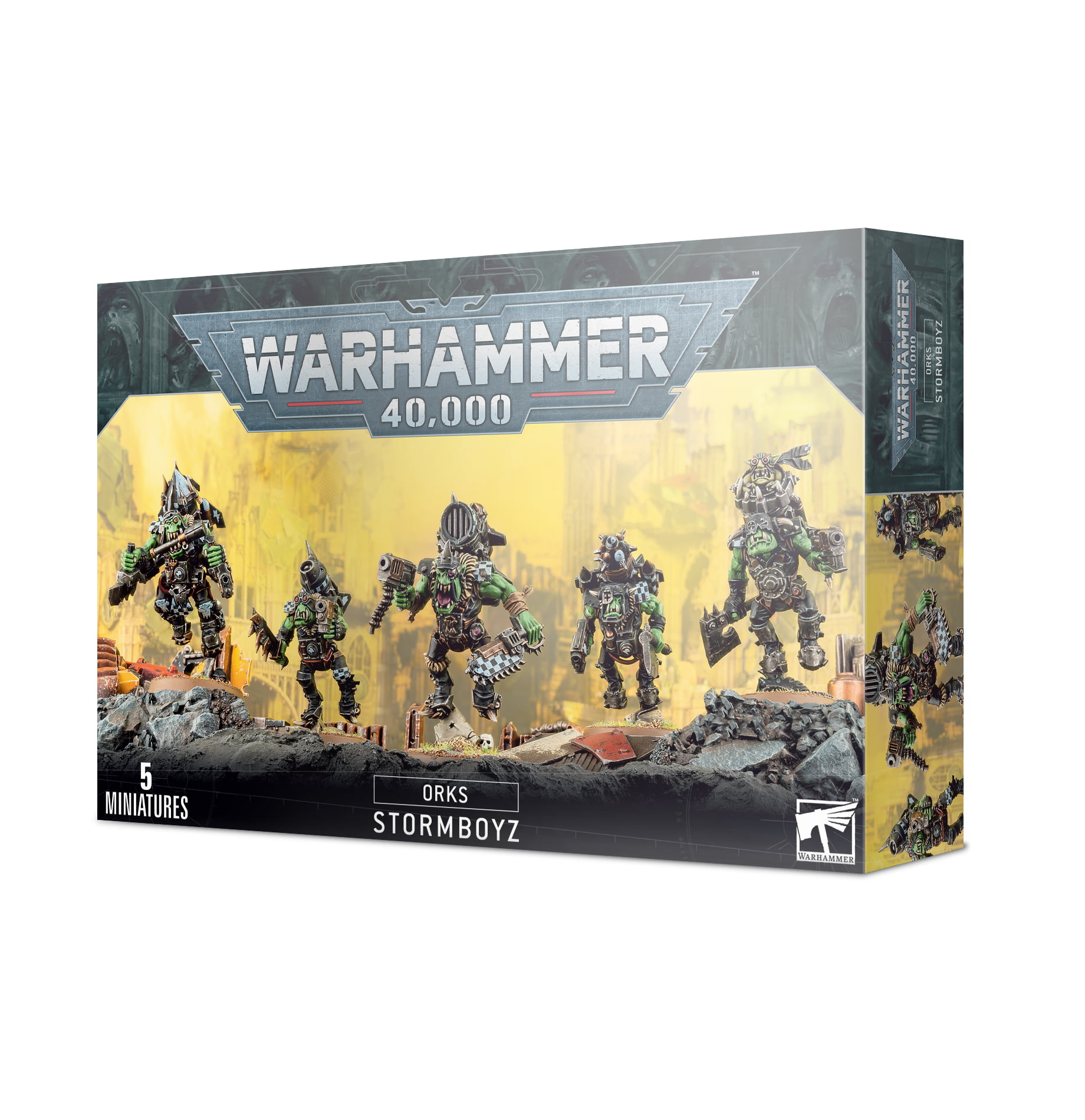 WARHAMMER 40K ORKS STORMBOYZ - NEW AND SEALED