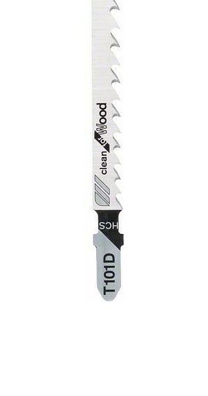 Bosch Professional Jigsaw blade T 101 D Clean Wood 2608630558