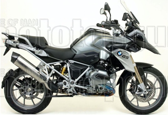 Exhaust Arrow M Race Tech Alu Bmw R 1200 Gs Adventure 2013   2018