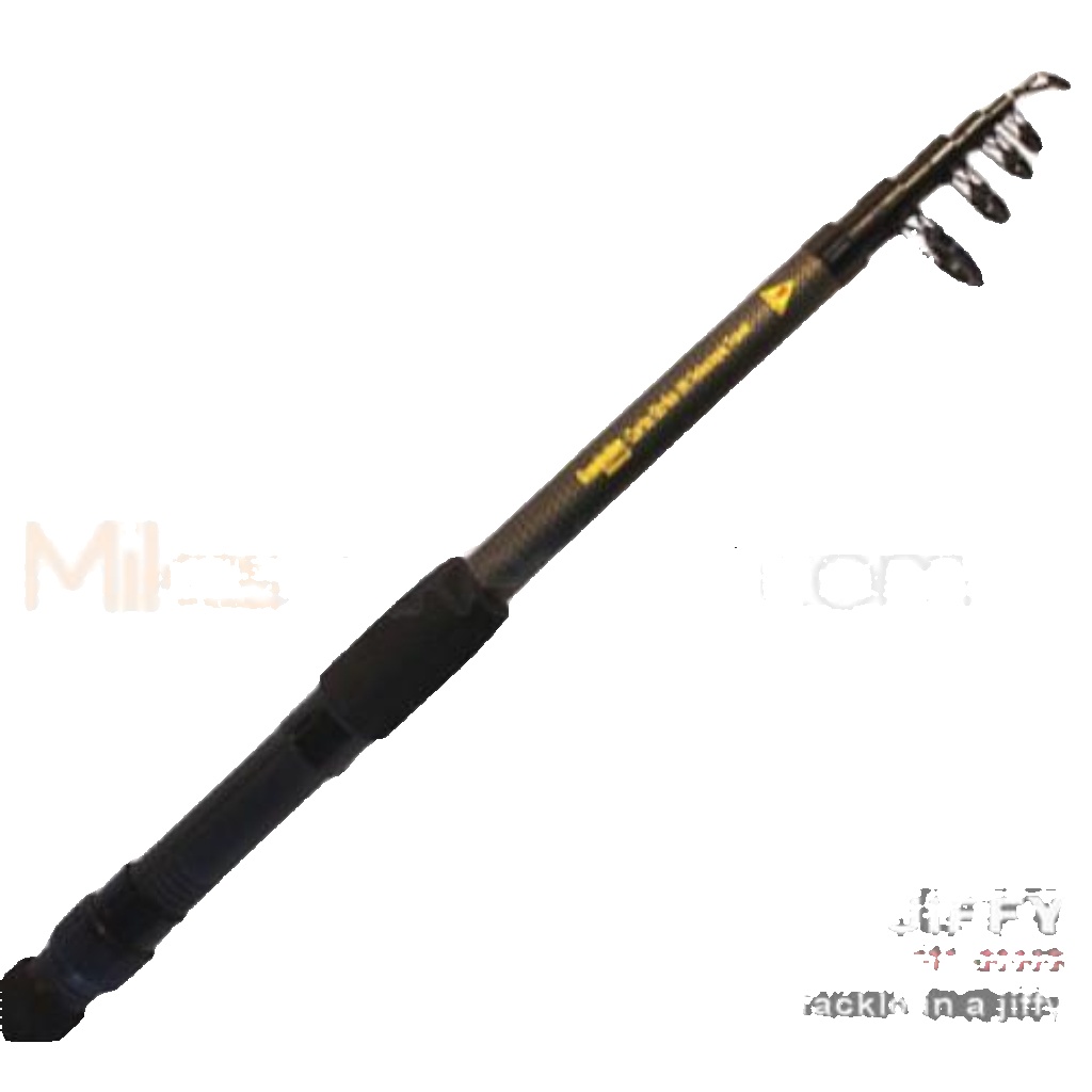 6ft Telescopic Travel Fishing Rod - Portable Spinning Lure Rod - Compact