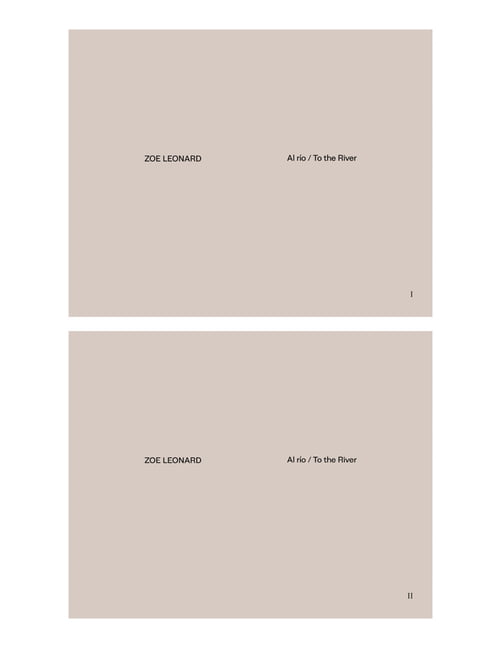 Zoe Leonard (Multi-lingual edition)