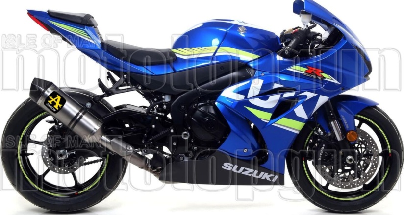 Full Exhaust Arrow Competition CKR Evo Titan Suzuki Gsx-R 1000 R 2017 > 2021