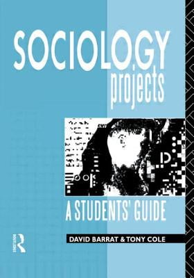 Sociology Projects by David Barrat, Tony Cole - 9780415048637