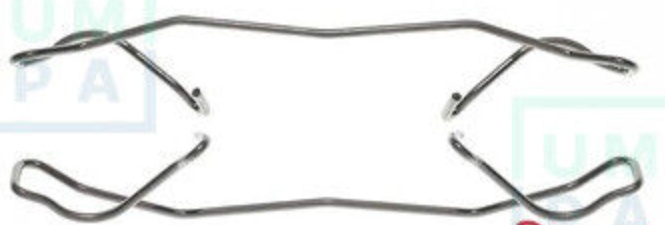 BREMBO A 02 202 Accessory Kit, brake caliper for ALFA ROMEO,CHEVROLET,CHRYSLER,C