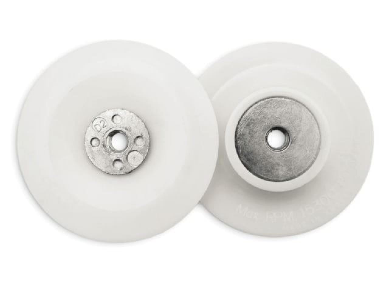Flexipads World Class - Angle Grinder Pad White 100mm (4in) M10 x 1.50