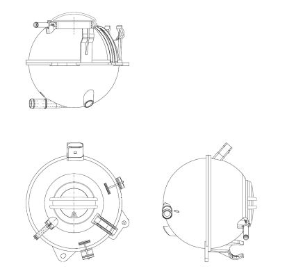 Coolant Expansion Tank fits VW NRF 1K0121407 1K0121407A 1K0121407F VOLKSWAGEN - Image 23