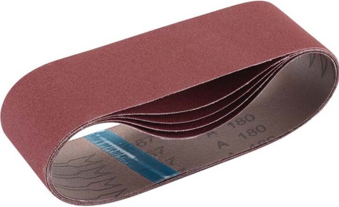 Draper 09243 Cloth Sanding Belt 75 x 533mm 180 Grit (Pack of 5)