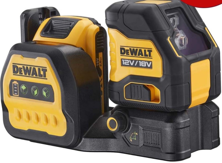 DEWALT DCE088D1G18 18v Cross line laser