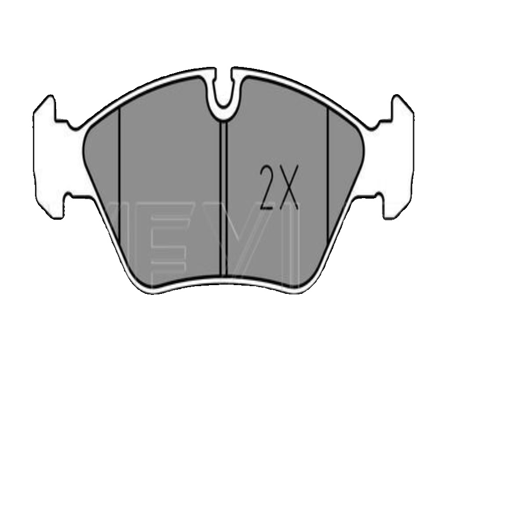 MEYLE 025 206 2919 BRAKE PAD SET DISC BRAKE Front