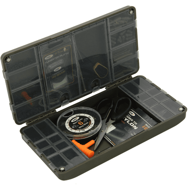 NGT XPR Fishing Tackle Box Terminal Tackle System Carp Box for Hooks Swivels etc