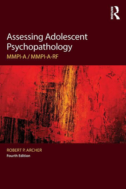 Assessing Adolescent Psychopathology - 4th Edition