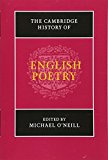The Cambridge History of English Poetry, , Very Good condition, Book