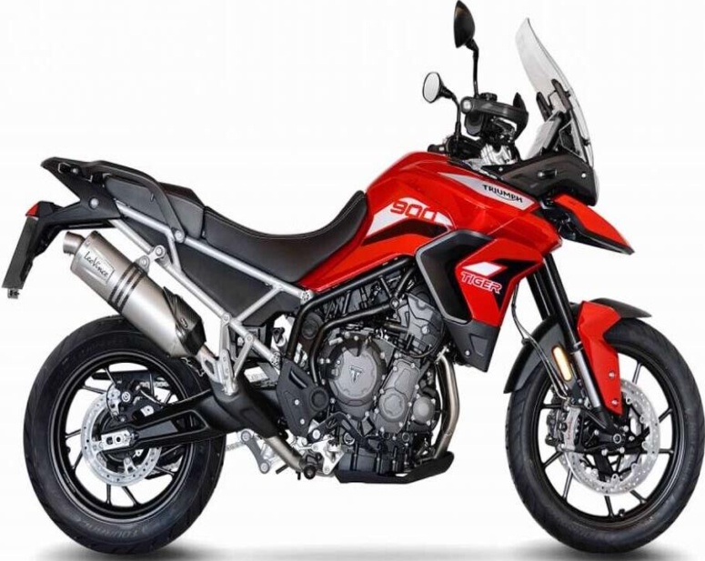 Exhausts Leovince approv Inox LV ONE TRIUMPH TIGER 900 GT/RALLY/PRO 2020 2023