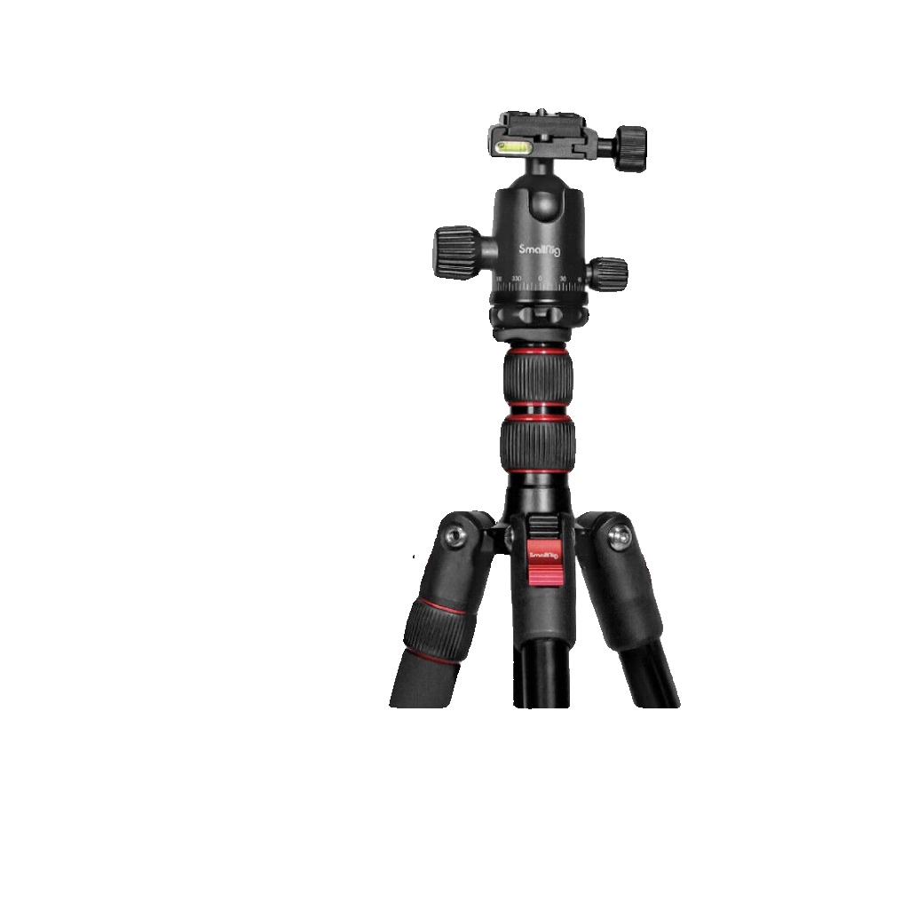SmallRig Camera Tripod 78"" Aluminum Tripod Ball Head Monopod Max Load 33lbs/15kg