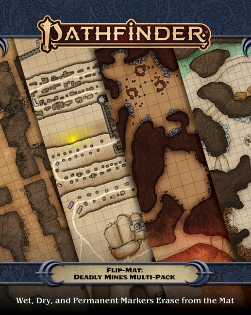 Pathfinder Flip-Mat: Deadly Mines Multi-Pack by Jason Engle (Sheet map, folded) - Image 2