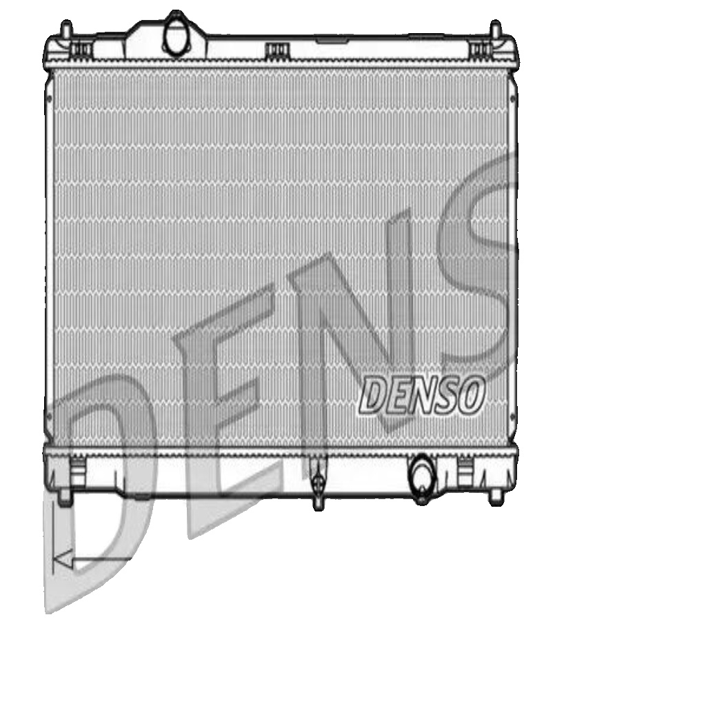 Radiator DRM51001 Denso 1640031440 Genuine Top Quality Guaranteed New - Image 3