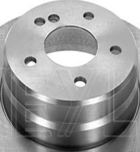 Original MEYLE Brake Disc 015 523 0024 for Mercedes-Benz
