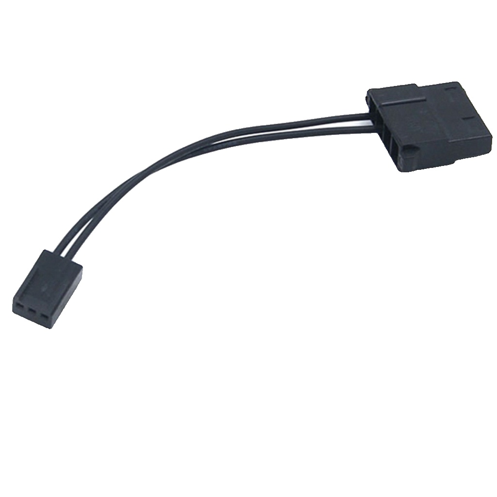 Fan Header to 4-Pin Molex Power Adapter Cable Connector Converter PSU
