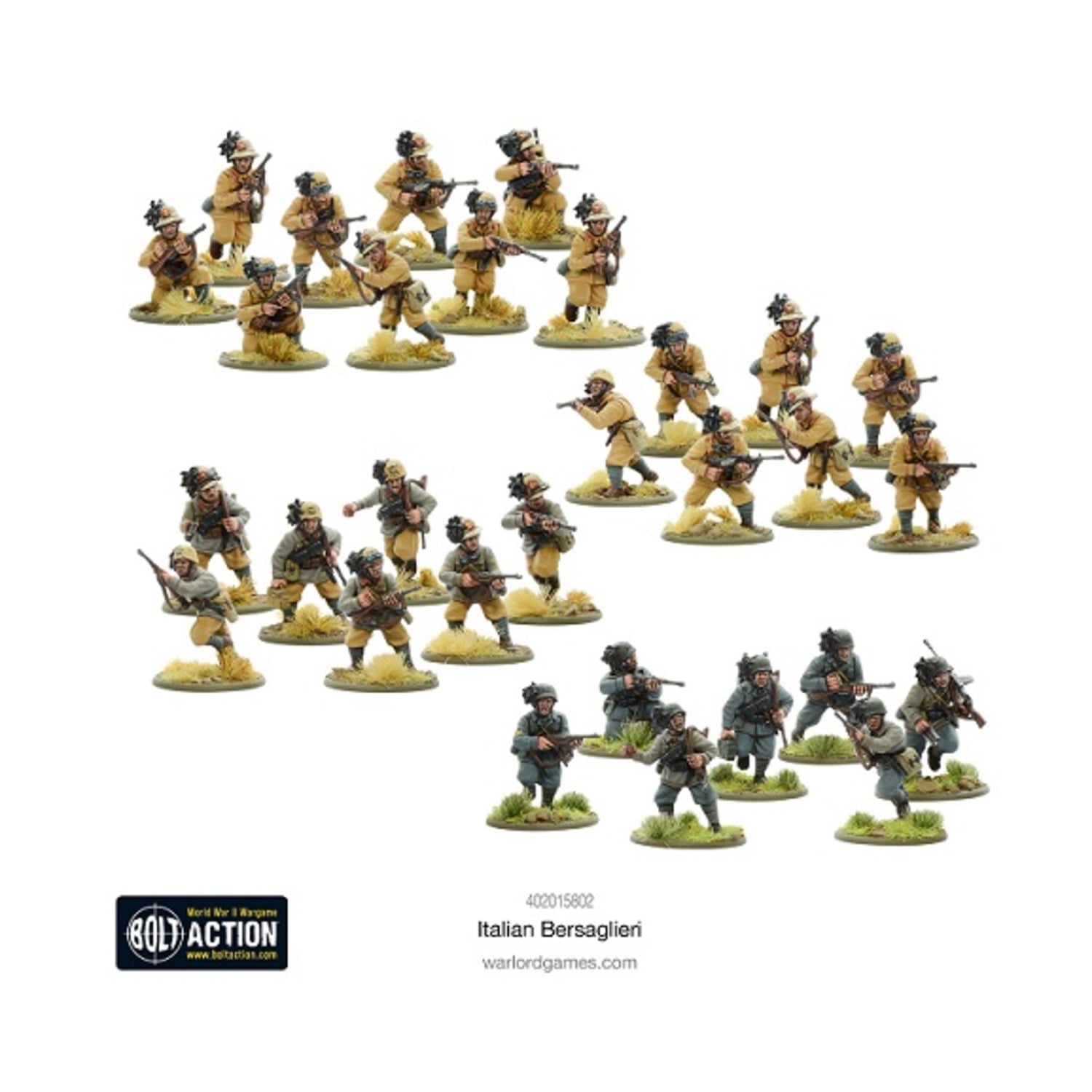 Italian Bersaglieri - Warlord Games Bolt Action Miniatures