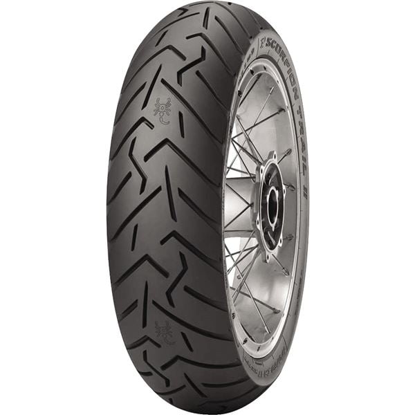 1 x 140/80/17 MC 69V TL Pirelli Scorpion Trail II Motorcycle Rear Tyre - 1408017