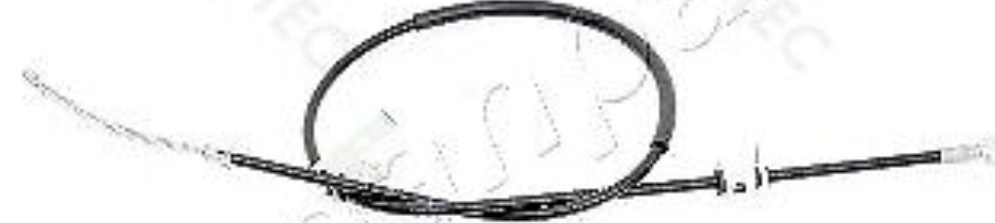 JAPANPARTS BC-812 Cable, parking brake for SUZUKI