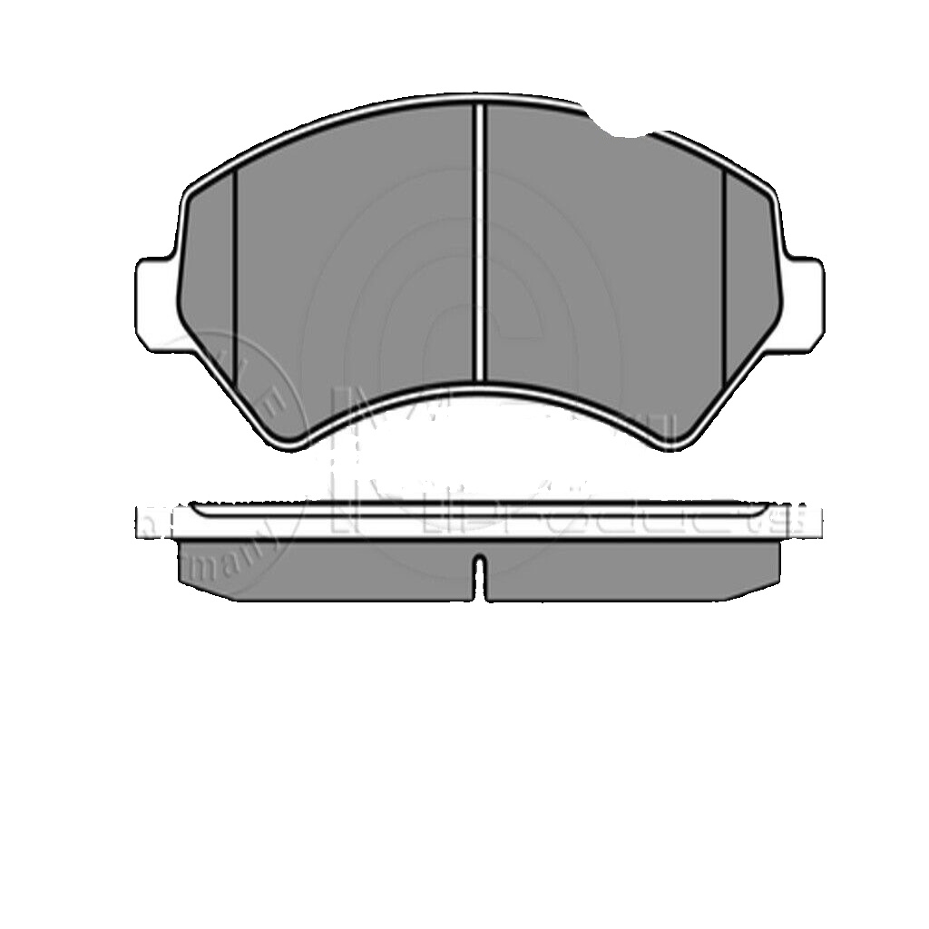 Front MEYLE 025 244 6619/W1 Brake Pad Set, disc brake for CITROËN,FIAT,OPEL,PEUG