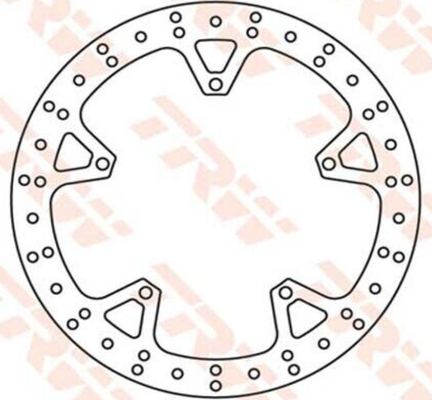 TRW MST 383 Brake Disc For Motorcycle Spare Parts Accessories Replacement Parts
