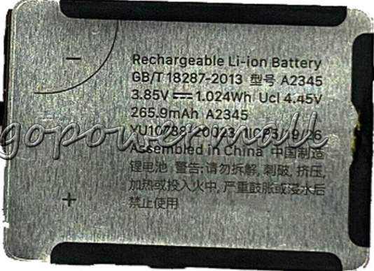 for Apple Watch Series 6 40mm LTE GPS Battery Replacement 265mAh A2345
