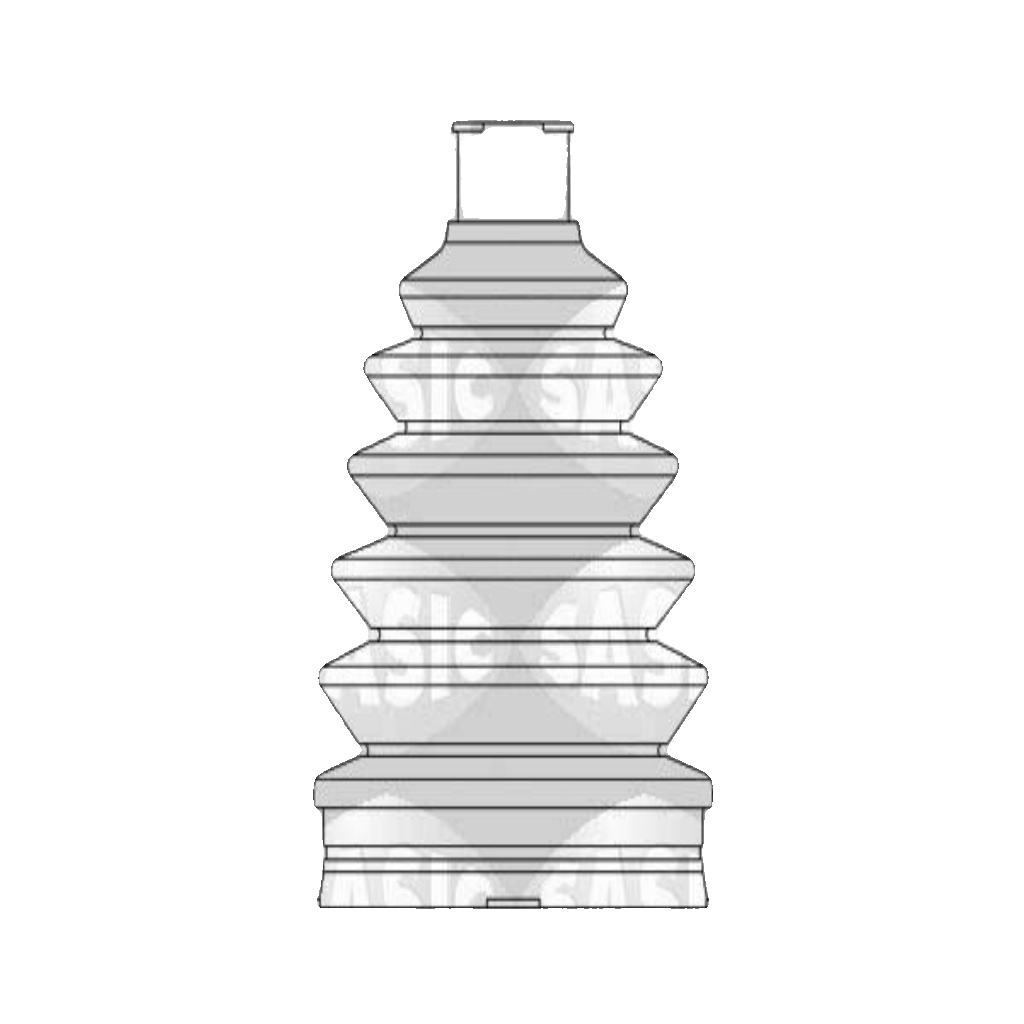 Front SASIC 1904008 Bellow Set, drive shaft for CITROËN,DACIA,DS,RENAULT