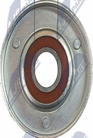 RNK-AU-051 NTY Deflection/Guide Pulley, V-belt for SEAT,SKODA,VW