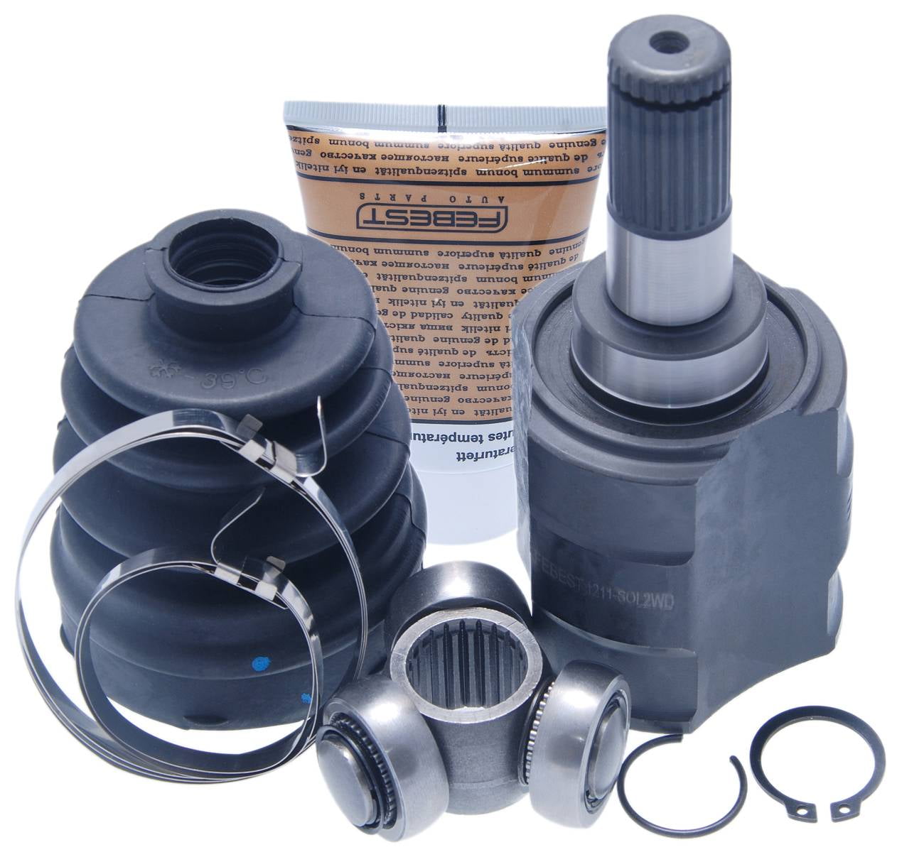 FEBEST 1211-SOL2WD Joint Kit, drive shaft for ,HYUNDAI,HYUNDAI (BEIJING),KIA,KIA